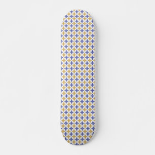 Skate Padrão de Flor