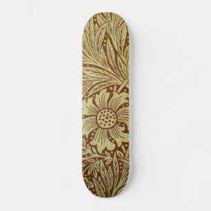 Skate Padrão de Flor Antiga Marigold de William Morris