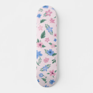 Skate Padrão de flores