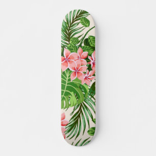 Skate Padrão de flores