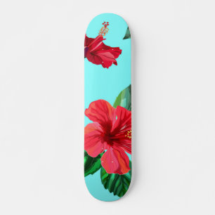 Skate Padrão de flores
