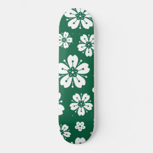 Skate Padrão de Flores 3