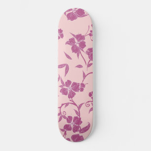 Skate Padrão de Flores Sinistras 10