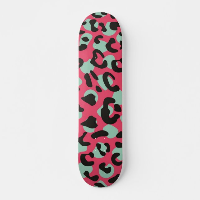 Skate Padrão de impressão animal (Frente)