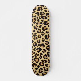 Skate Padrão de Impressão Animal de Leopardo da Vida Sel