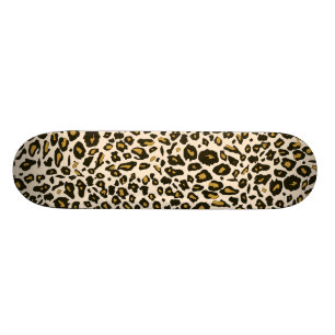 Skate Padrão de impressão leopardo