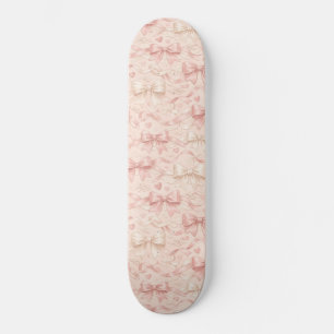 Skate Padrão de Laço Coquette