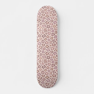 Skate Padrão de Leopardo Feminino