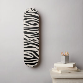 Skate Padrão de Linhas Zebra