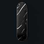Skate Padrão de mármore preto branco moderno<br><div class="desc">Este padrão moderno e moderno é perfeito para qualquer na moda ou mulher. Ele apresenta um padrão de mármore delimitado, contemporâneo e legal, em branco e preto. É elegante, simples, elegante e único. ***NOTA DE DESIGN IMPORTANTE: Para qualquer solicitação de design personalizada, como solicitações de correspondência de produtos, alterações de...</div>