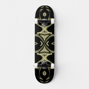 Skate padrão de moda do ouro moderno