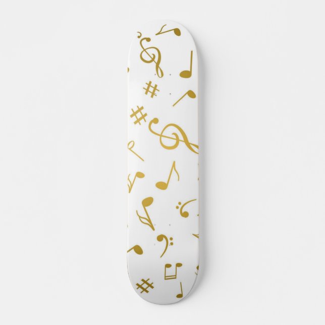 Skate Padrão de música (Frente)
