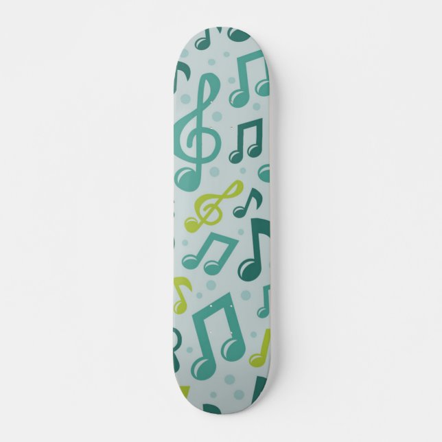 Skate Padrão de música (Frente)