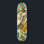 Skate Padrão de música<br><div class="desc">Para verdadeiros amantes da música</div>