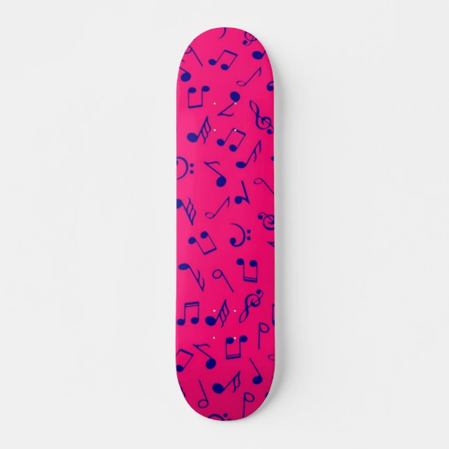 Skate Padrão de música (Frente)