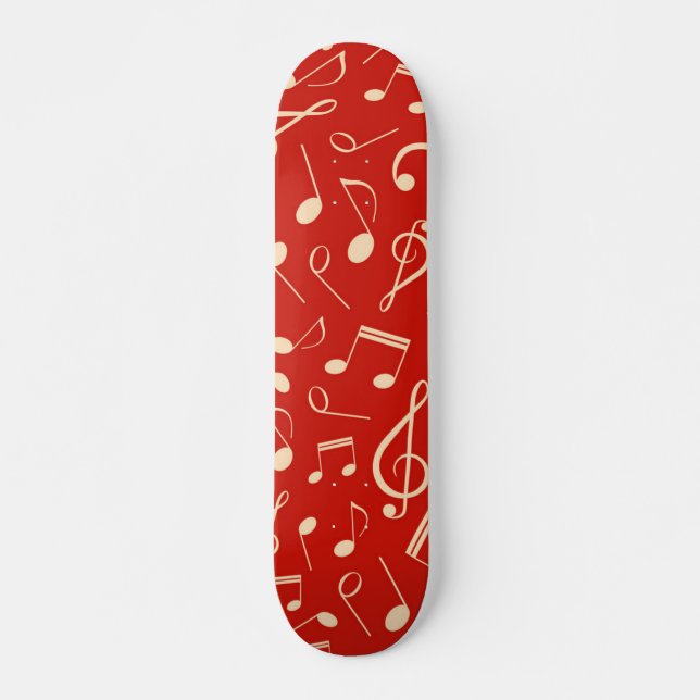 Skate Padrão de música (Frente)