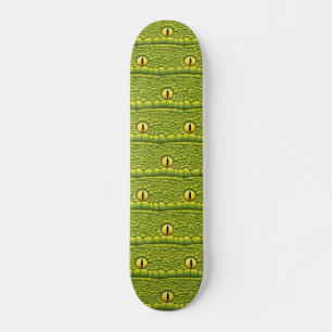 Skate Padrão de Pele do Réptil Cobra estranho