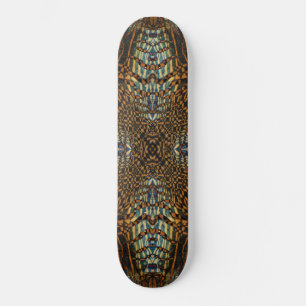 Skate Padrão de peles de tigre do caleidoscópio