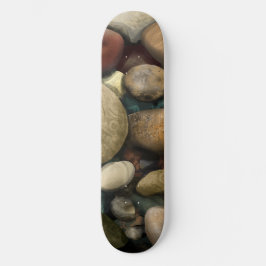 Skate Padrão de Seixos de Praia