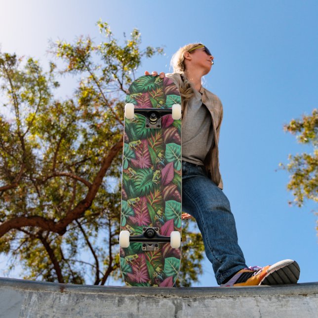 Skate Padrão de Superfície Contínua Sonhos de Rã-Árvore (Ao ar livre 1)
