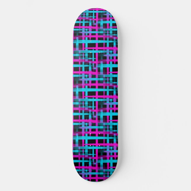Skate Padrão de tecelagem do Abstrato retrovisor (Frente)