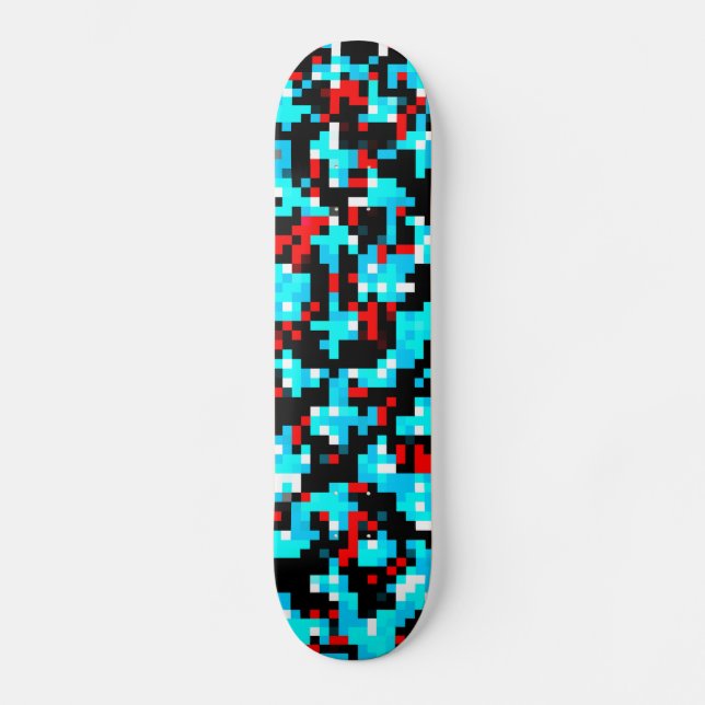 Skate Padrão de várias cores Legal (Frente)