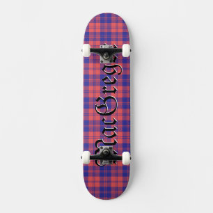 Skate Padrão de Xadrez Escocesa MacGregor Clan Tartan