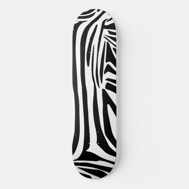 Skate Padrão de zebra (Frente)