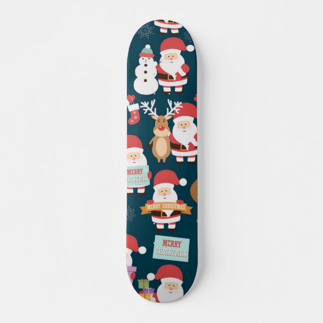 Skate Padrão do Papai Noel (Frente)