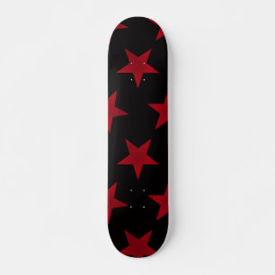 Skate Padrão Estrelas Douradas 8