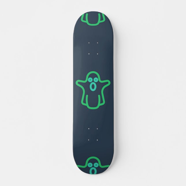 Skate padrão fantasma (Frente)