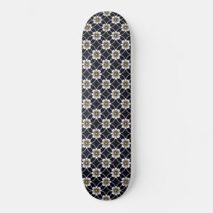 Skate Padrão Floral Japonês