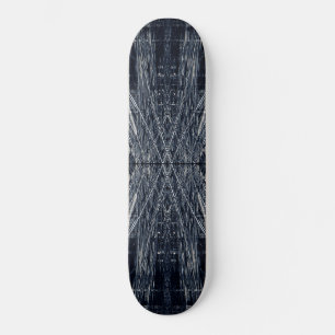 Skate padrão futurista abstrato