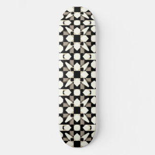 Skate Padrão Geométrico Abstrato