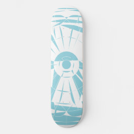 Skate Padrão Geométrico de Mandala