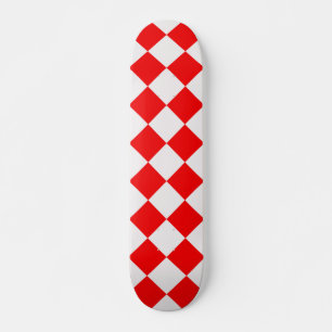 Skate Padrão Geométrico Retroativo do Quadro Branco Ve