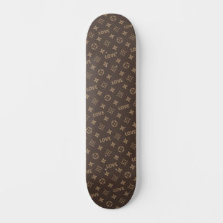 Skate Padrão Louis Vuitton Amor