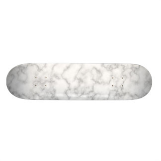 Skate Padrão Marble Cinza Pedra Branca Marmoreada Fundo