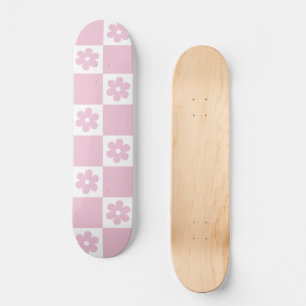 Skate Padrão selecionado da Flor Rosa