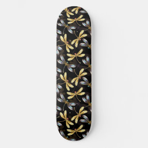 Skate Padrão sem costura com Ouros