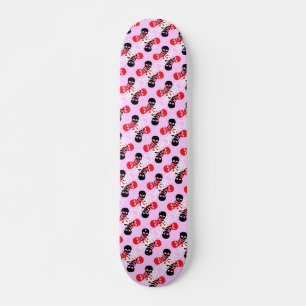 Skate Padrão Skulls & Crossbones