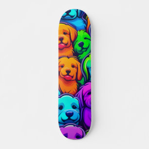 Skate Padrão Trendy dog para Pet Lovers