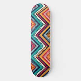 Skate Padrão tribal colorido