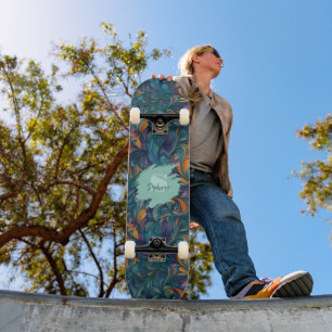 Skate Padrão Vibrante de inspiração de Abstrato de Paisl