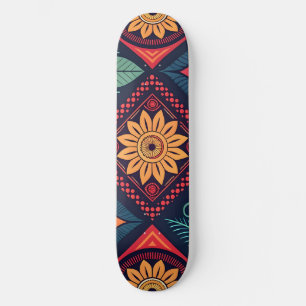Skate Padrões mágicos das flores