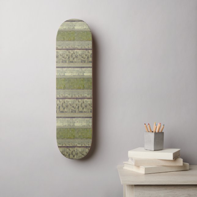 Skate Painéis de ouro (Arte de parede)