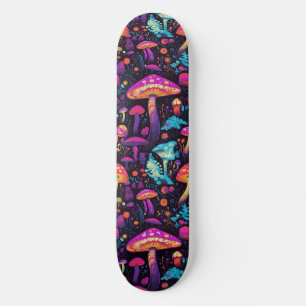 Skate Painéis de pintura de mushroom de trippy