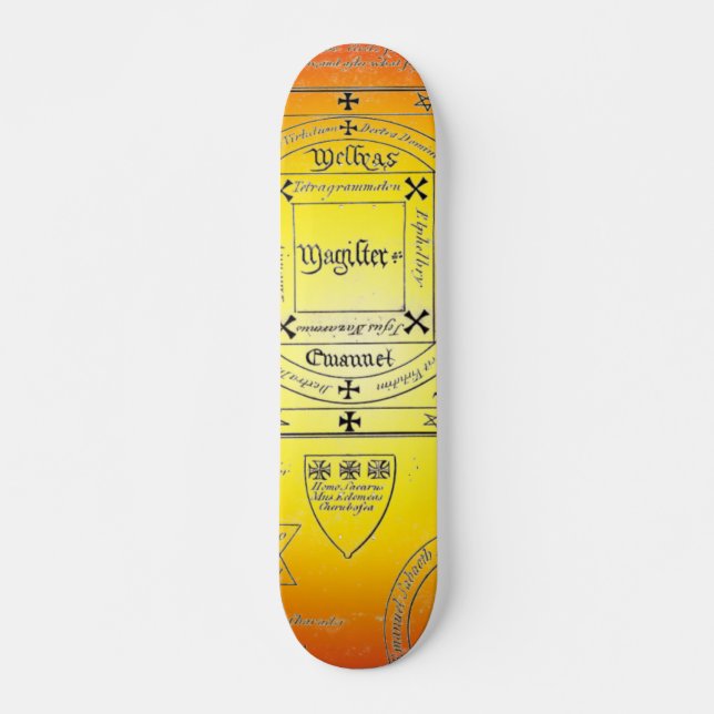 Skate Painéis de Sinais Magnéticos (Frente)