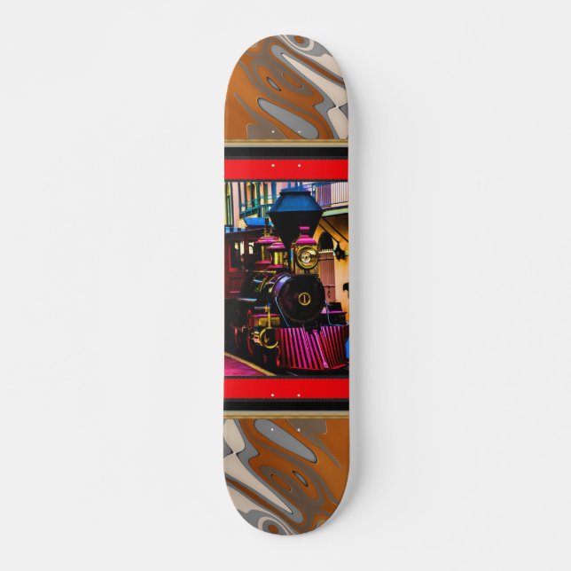 Skate Painéis De Vapor (Frente)