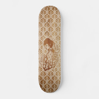 Skate Painéis Geisha japonaise gravure sur bois